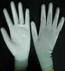 CR0407 - Găng tay sợi carbon chống tĩnh điện phủ PU cả bàn tay